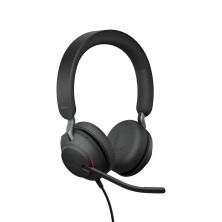 Jabra Evolve2 40, UC Stereo Auriculares Alámbrico Diadema Oficina Centro de llamadas USB tipo A Bluetooth Negro