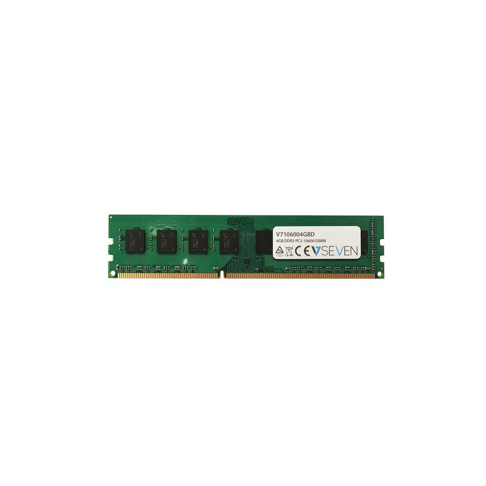 V7 4GB DDR3 PC3-10600 - 1333mhz DIMM Desktop módulo de memoria - V7106004GBD