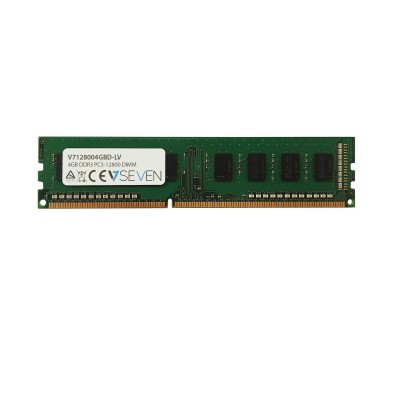 Memoria RAM V7 PC3L-12800 | 4GB DDR3 | DIMM | 1600MHz