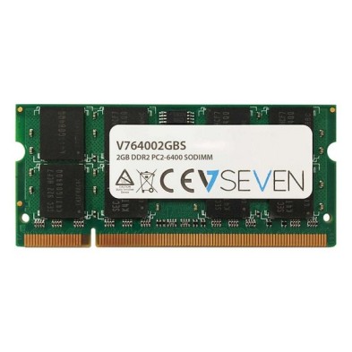 Memoria RAM V7 V764002GBS | 2GB DDR2 | SODIMM | 800MHz