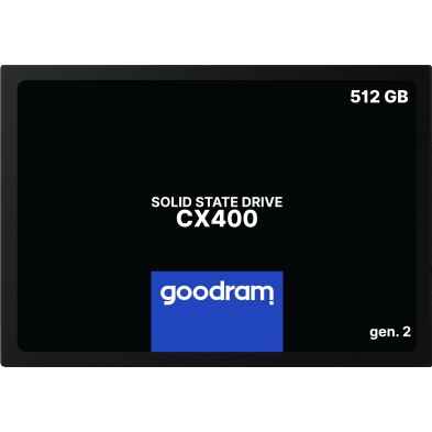 GOODRAM CX400 Gen.2 | SSD 512GB SATA III 2,5" TLC