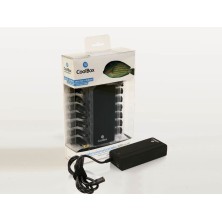 CoolBox FALCOONB90U adaptador e inversor de corriente Interior 90 W Negro