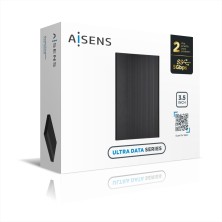AISENS Caja Externa 3,5" ASE-3532B SATA a USB 3.0 USB3.1 Gen1, Negra