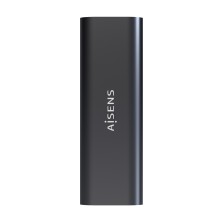 AISENS ASM2-015GR caja para disco duro externo Caja externa para unidad de estado sólido (SSD) Gris M.2