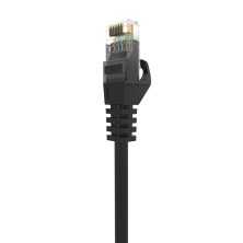 AISENS Cable de Red Latiguillo RJ45 LSZH Cat.6A 500 Mhz UTP AWG24, Negro, 0.5M