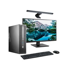 HP EliteDesk 800 G1 SFF i5 4570 3.2 GHz | 16 GB | 240 SSD | Pantalla 22" | BARRA DE LUZ