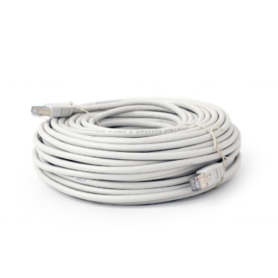 Cable de Red Blindado Gembird | FTP CAT6 | Gris | 30 M