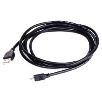 CABLE USB 2.0 |GEMBIRD | DISPOSITIVOS | USB A - MICRO USB B | NEGRO | 0.5M
