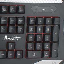 TALIUS teclado gaming Arconte USB black