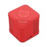 Altavoz Talius Cube | 3W | FM/SD | Bluetooth | Alámbrico | Rojo