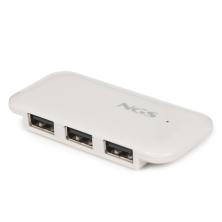 NGS NGS-HUB-0032 hub de interfaz USB 2.0 480 Mbit/s Blanco