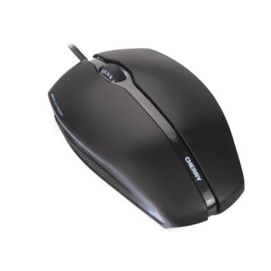 CHERRY Gentix Illuminated negro | Ratón óptico con luz azul