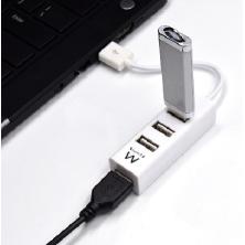 Ewent EW1122 hub de interfaz USB 2.0 Blanco