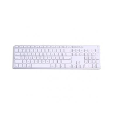 Teclado Subblim Advance Extended Inalámbrico | Bluetooth | QWERTY | Plata