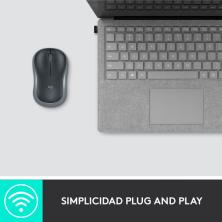 Logitech M185 ratón Ambidextro RF inalámbrico Óptico 1000 DPI