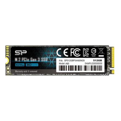 DISCO DURO | SILICON POWER P34A60 | 512 GB | PCI EXPRESS | SLC NVMe | M.2