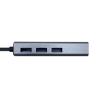 ADAPTADOR USB | AISENS | CONVERSOR USB 3.0 | USB A - RJ45 | GRIS | 15 CM