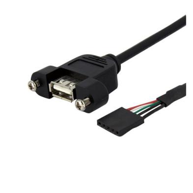 CABLE USB 2.0 | STARTECH | PLACA BASE - USB A | NEGRO | 30CM