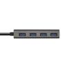 ADAPTADOR USB | AISENS | USB 3.1 | DISPOSITIVOS | USBC - USB A | GRIS | 15 CM