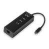 ADAPTADOR USB | EWENT | USB 3.2 GEN 1 (3.1 GEN 1) | USB C | 5000 MBIT/S | NEGRO