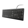 Teclado Trust TK-150 | USB | QWERTY | Negro