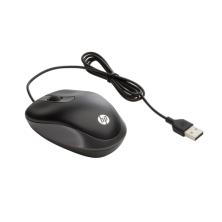 HP | Ratón de viaje con cable óptico 1000 DPI