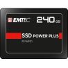 DISCO DURO EMTEC X150 POWER PLUS | 240GB | SERIAL ATA III | SSD | 2.5 PULGADAS