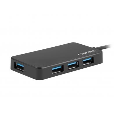 ADAPTADOR USB | NATEC | USB C - USB A | 5000 MBIT/S | NEGRO