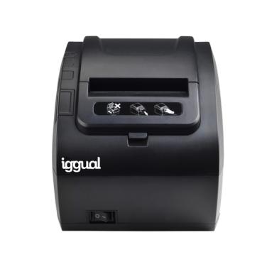 Impresora de Etiquetas iggual TP8002 | Térmica Directa | Alámbrico | Negro