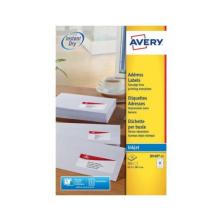 Avery J8160-25 etiqueta de impresora Blanco