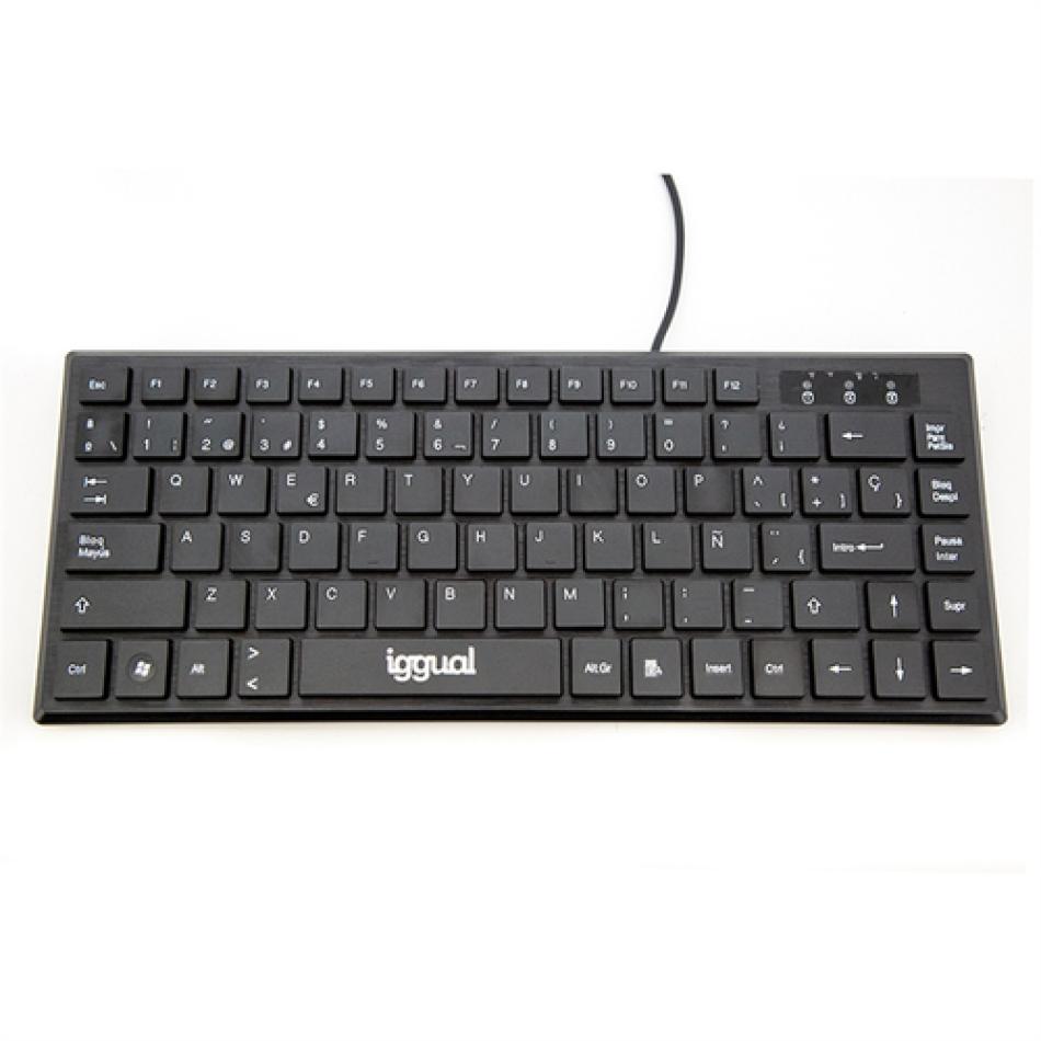 Teclado Compacto iggual TKL Slim TKL-USB