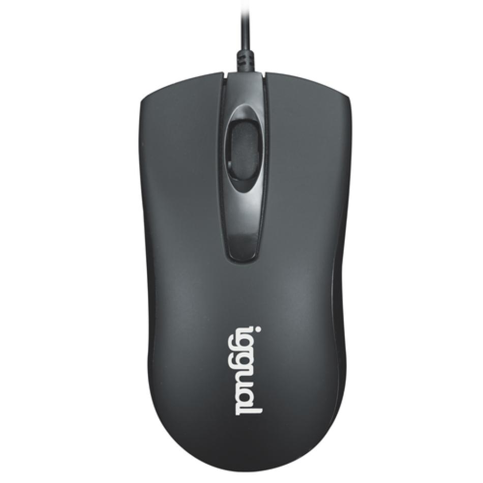 iggual IGG317648 ratón Ambidextro USB tipo A 1200 DPI