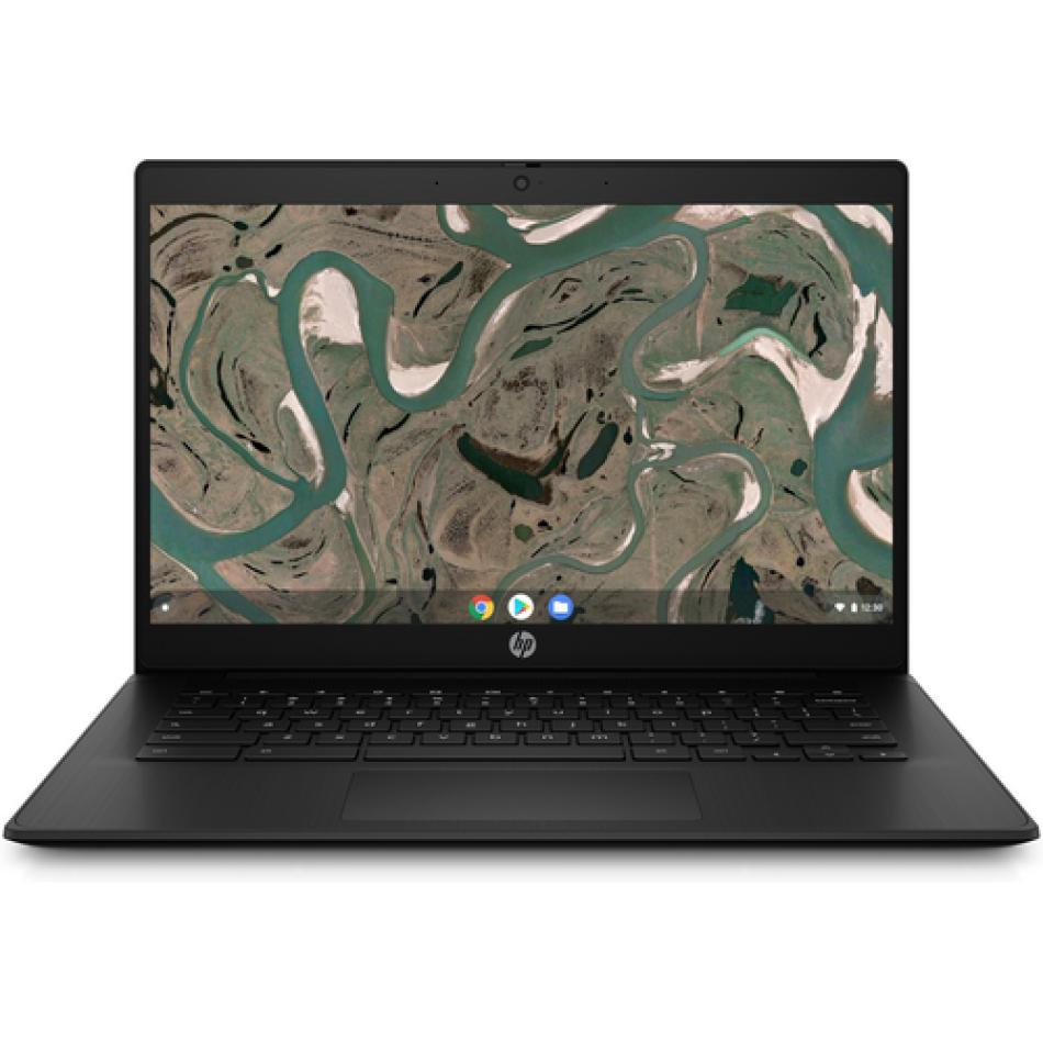 HP Chromebook 14 G7 N4500 35,6 cm (14") HD Intel® Celeron® 4 GB LPDDR4x-SDRAM 32 GB eMMC Wi-Fi 6 (802.11ax) ChromeOS Negro