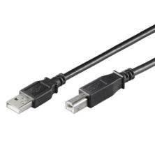 Ewent EC1004 cable USB 1,8 m USB 2.0 USB B USB A Negro