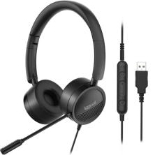 iggual Auriculares con micro Dual Tech USB/3.5 mm