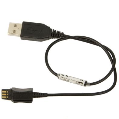 CABLE USB | JABRA | AURICULARES | USB A | NEGRO | 1M
