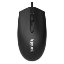 iggual IGG317624 ratón Ambidextro USB tipo A Óptico 1600 DPI