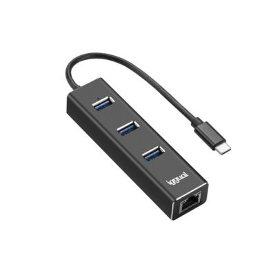 ADAPTADOR USB | IGGUAL | USB 3.2 GEN 1 (3.1 GEN 1) | 5000 MBIT/S | NEGRO