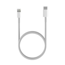 AISENS Cable USB 2.0 USB-C A Lightning PD 2A, Lightning/M-USB-C/M, Blanco, 0.5 m