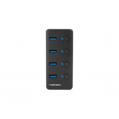 ADAPTADOR USB | NATEC | DISPOSITIVOS | USB 2.0 - USB A | 5000 MBIT/S | NEGRO