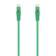 CABLE DE RED | AISENS | LATIGUILLO | RJ45 | CAT.6A | 500 MHZ | UTP | AWG24 | VERDE | 0.5M