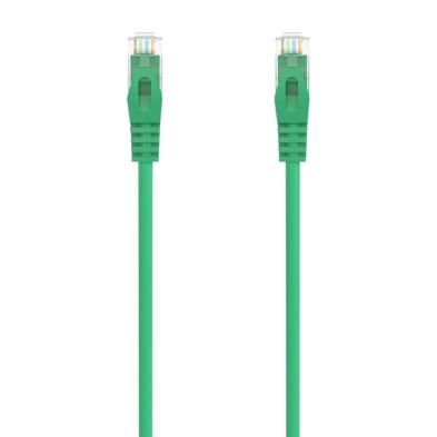 CABLE DE RED | AISENS | LATIGUILLO | RJ45 | CAT.6A | 500 MHZ | UTP | AWG24 | VERDE | 0.5M