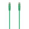 CABLE DE RED | AISENS | LATIGUILLO | RJ45 | CAT.6A | 500 MHZ | UTP | AWG24 | VERDE | 0.5M