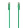 CABLE DE RED | AISENS | LATIGUILLO | RJ45 | CAT.6A | 500 MHZ | UTP | AWG24 | VERDE | 0.5M