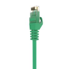 AISENS Cable de Red Latiguillo RJ45 LSZH Cat.6A 500 Mhz UTP AWG24, Verde, 0.5M