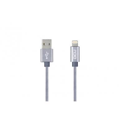 CABLE USB 2.0 | DCU ADVANCE TECNOLOGIC | USB A - LIGHTNING | GRIS | 1M