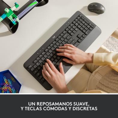 Teclado Logitech Signature K650 | Bluetooth | QWERTY | Español | Grafito