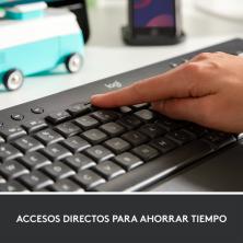 Logitech Signature K650 teclado Bluetooth QWERTY Español Grafito