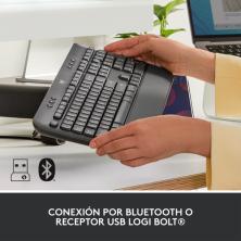 Logitech Signature K650 teclado Bluetooth QWERTY Español Grafito