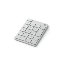 Microsoft 23O-00026 teclado numérico Universal Bluetooth Blanco